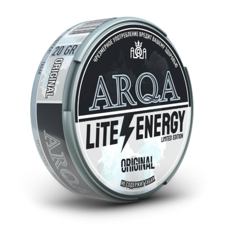 Заказать Жевательный табак ARQA Lite Energy Original – оптовая цена для каждого клиента