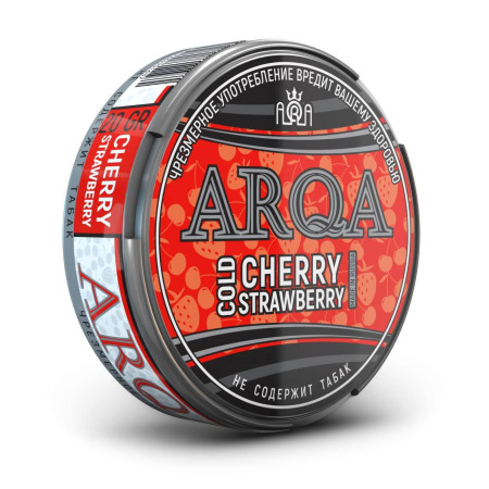 Заказать Жевательный табак ARQA Cherry Strawberry – оптовая цена для каждого клиента