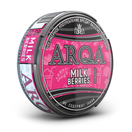 Заказать Жевательный табак ARQA Milk Berries – оптовая цена для каждого клиента