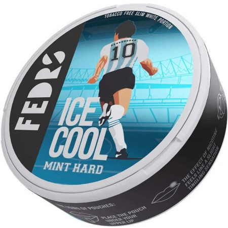 Заказать Жевательный табак Fedrs Ice Cool 10 Mint Hard Maradona – оптовая цена для каждого клиента