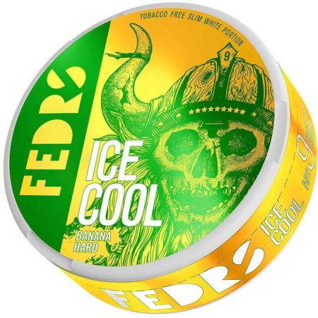 Заказать Жевательный табак Fedrs Ice Cool 9 Banana Hard – оптовая цена для каждого клиента