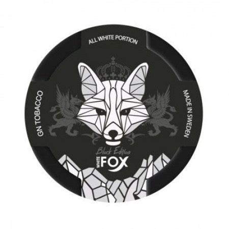 Заказать Жевательный табак White FOX Black – оптовая цена для каждого клиента