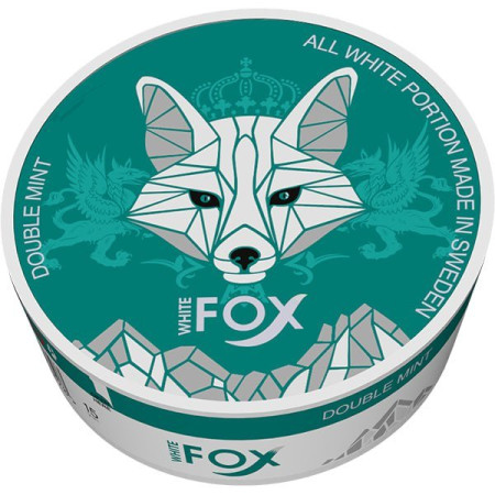 Заказать Жевательный табак White Fox Double Mint – оптовая цена для каждого клиента
