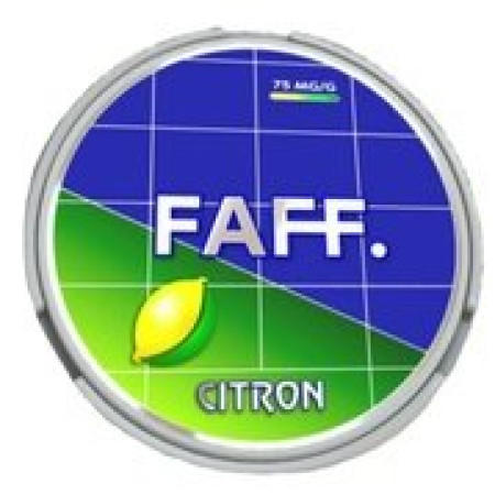 Заказать Жевательный табак FAFF Citron – оптовая цена для каждого клиента