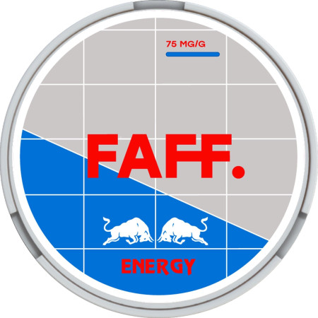 Заказать Жевательный табак Faff Energy Red Bull – оптовая цена для каждого клиента