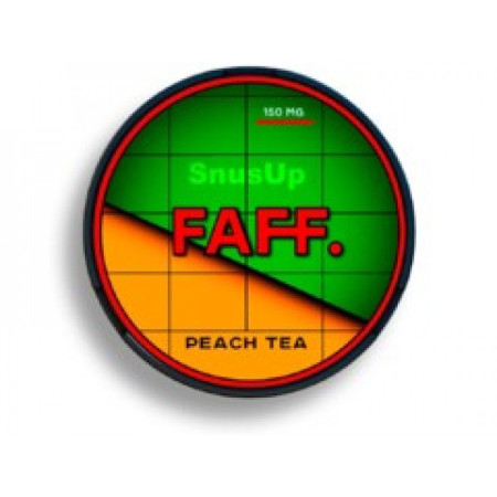Заказать Жевательный табак Faff Peach Tea – оптовая цена для каждого клиента