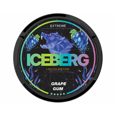 Заказать Жевательный табак Iceberg Grape Gum – оптовая цена для каждого клиента