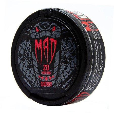 Заказать Жевательный табак MAD Cherry – оптовая цена для каждого клиента