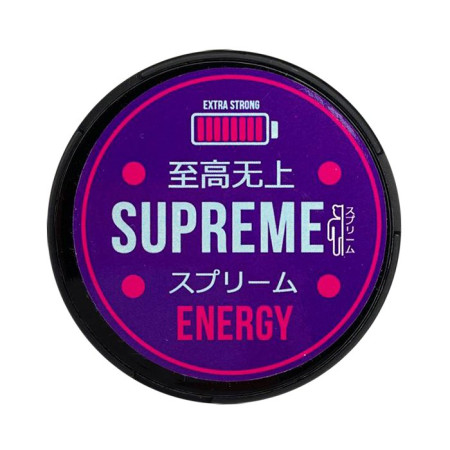 Заказать Жевательный табак Supreme Energy – оптовая цена для каждого клиента