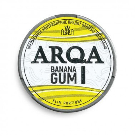 Заказать Жевательный табак ARQA Banana Gum – оптовая цена для каждого клиента