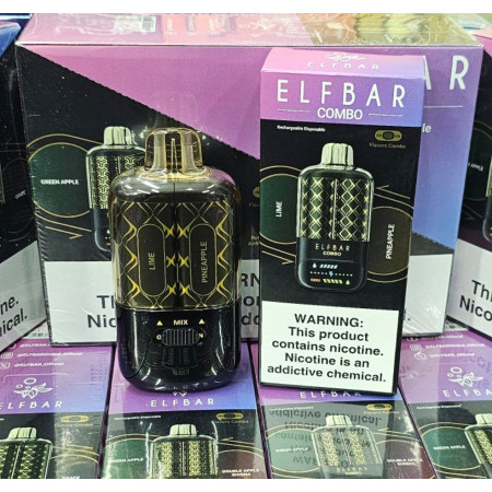 Заказать ElfBar ELFBAR COMBO 25000 ORIGINAL (Green grape - Grape) – оптовая цена для каждого клиента