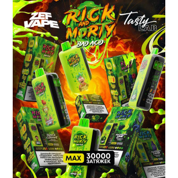 Rick and Morty Bad ACID 30000 original (Клюква лайм)