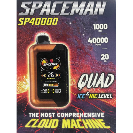 Заказать Электронные сигареты Spaceman Sp 40000 original (Кислый ананасовый лед) – оптовая цена для каждого клиента