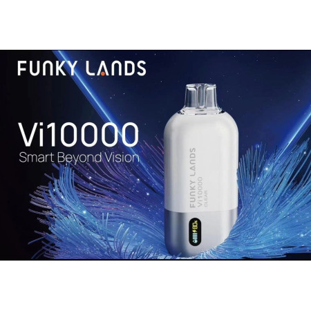 Заказать ElfBar FUNKY LANDS Vi 10000 русс. ORIGINAL (Малиновая сахарная вата) – оптовая цена для каждого клиента