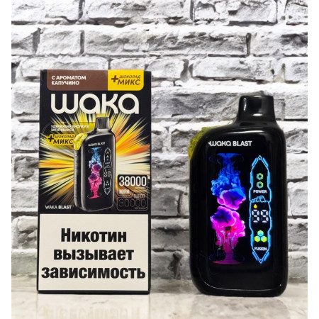 Заказать Waka WAKA BLAST 38000 Original (Энергетик лимон) – оптовая цена для каждого клиента