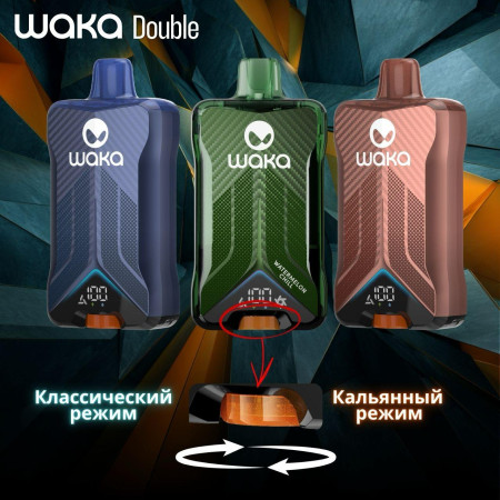 Заказать Waka WAKA DOUBLE 60000 Original (Клубника) – оптовая цена для каждого клиента