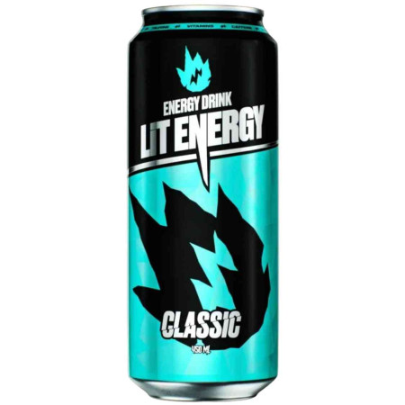 Заказать Энергетический напиток LIT ENERGY (Лит Энерджи) Classic (Классик) – оптовая цена для каждого клиента