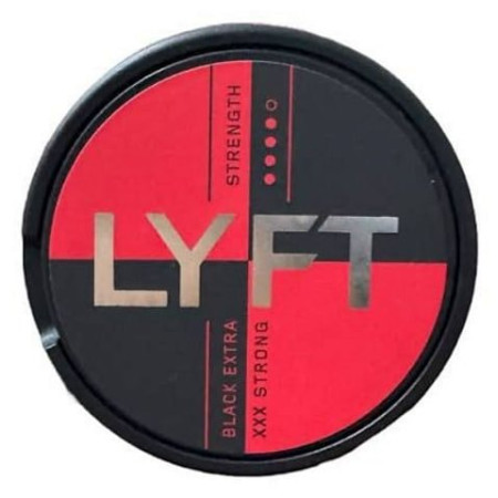 Заказать Жевательный табак LYFT BLACK EXTRA XXX-STRONG STRENGTH – оптовая цена для каждого клиента
